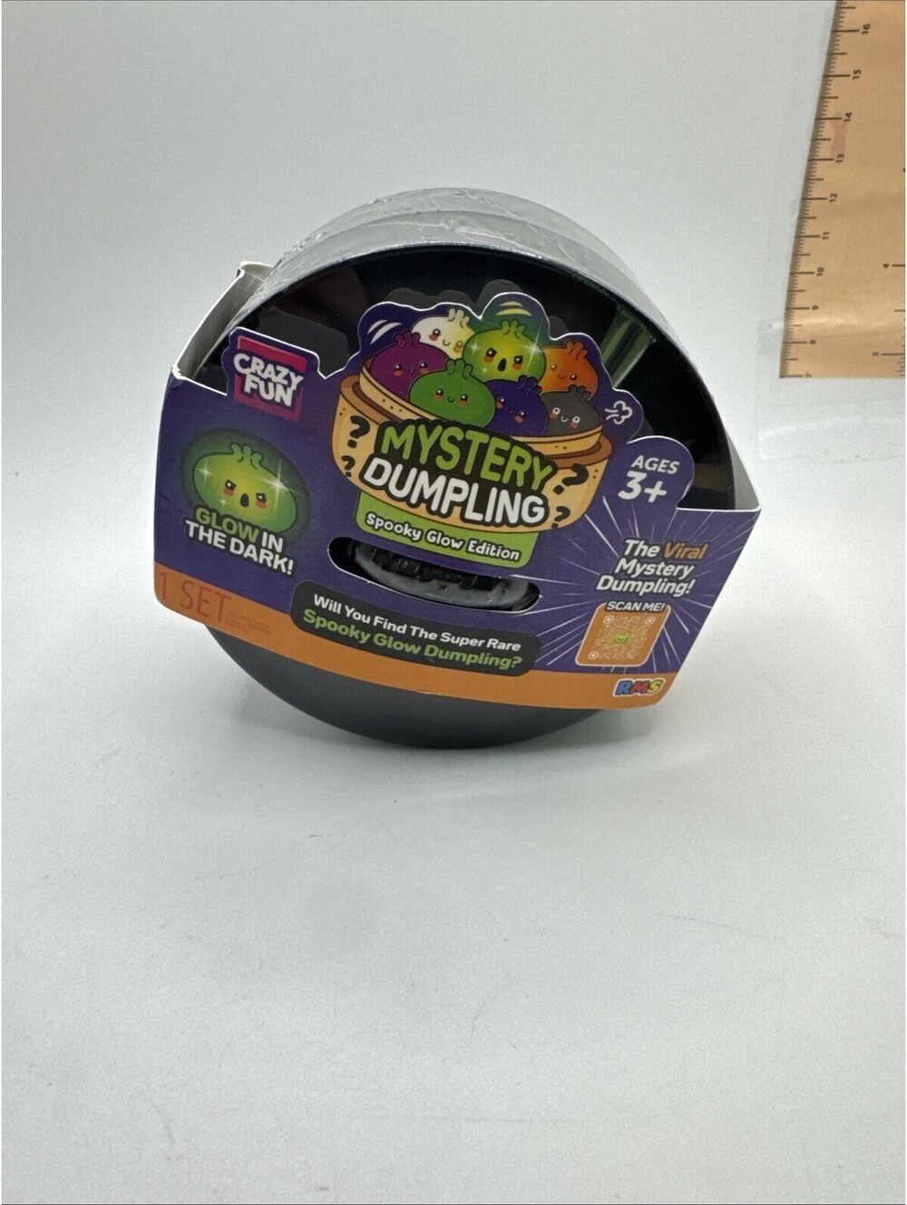 JUST RELEASED RMS Mystery Dumpling - SPOOKY GLOW Edition Bun - Crazy Fun *SEALED